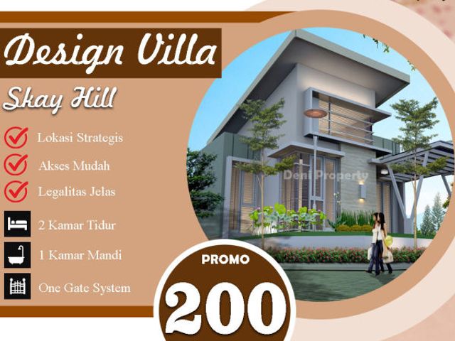 Rumah murah minimalis di Skay Hill Karangploso