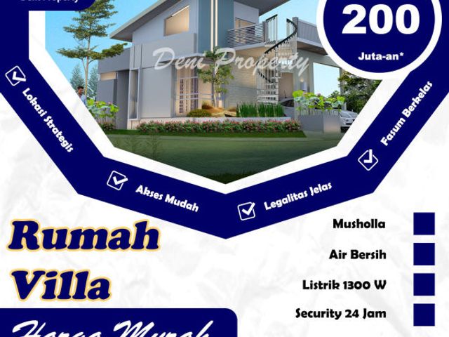 Rumah hunian strategis di Skay Hill Karangploso