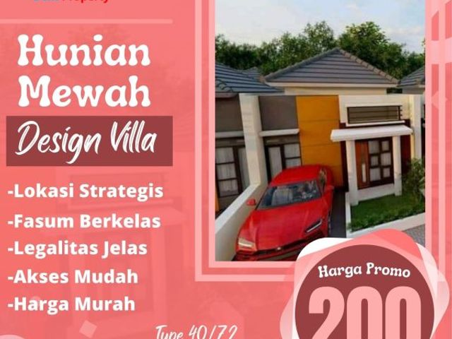 Rumah Murah Minimalis d Azvina Regency