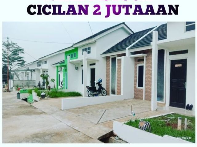 cari rumah cicilan 2 jutaan?siap huni?nih ada tanpa dp lagi