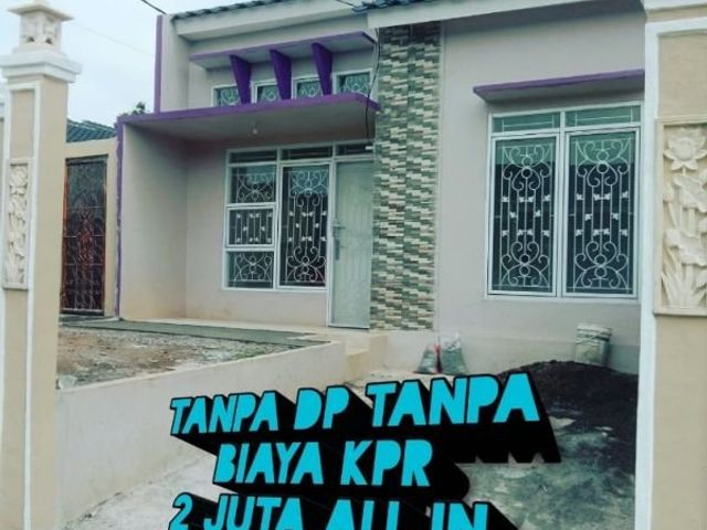 Rumah inden dan ready stock cicilan 2 jutaan tanpa dp
