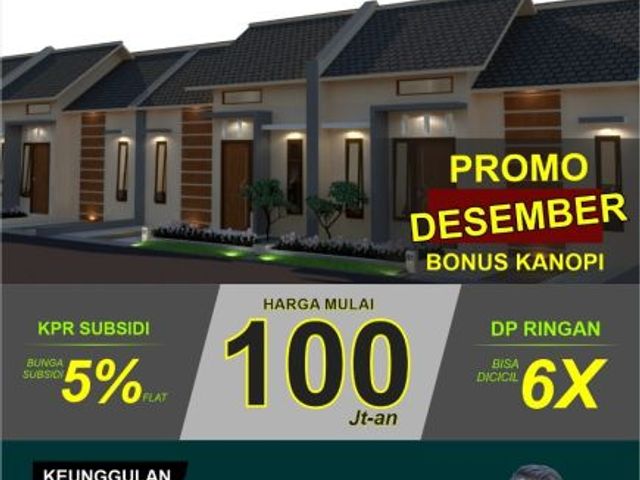 Rumah subsidi murah SSB bunga 5%