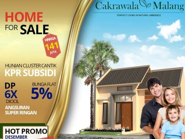 Rumah subsidi murah SSB bunga 5%
