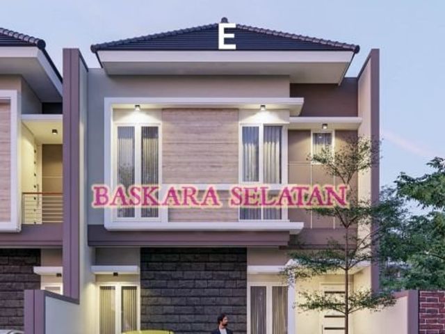 Rumah Modern Minimalis Baskara Selatan Dekat Raya Mulyosari
