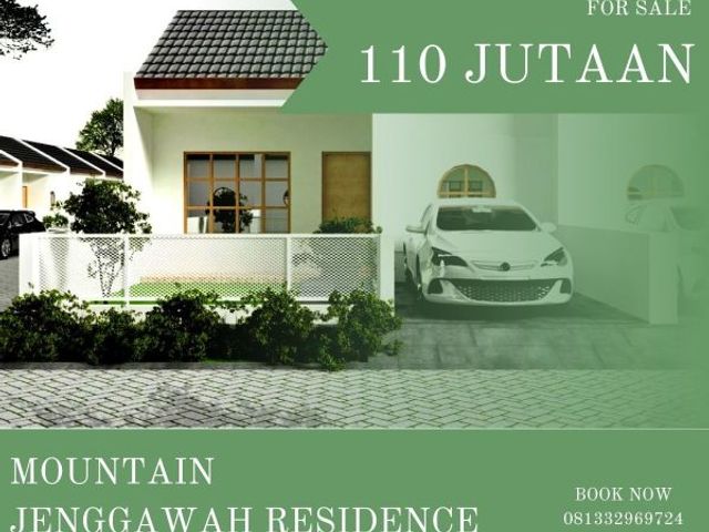 MURAH , 110JUTAAN RUMAH DEKAT JL UTAMA JENGGAWAHA