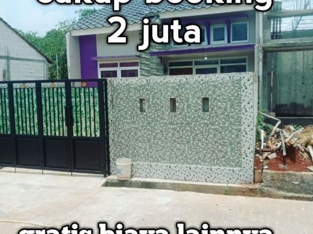 Hunian tanpa dp deket tol dan stasiun 2 juta all in