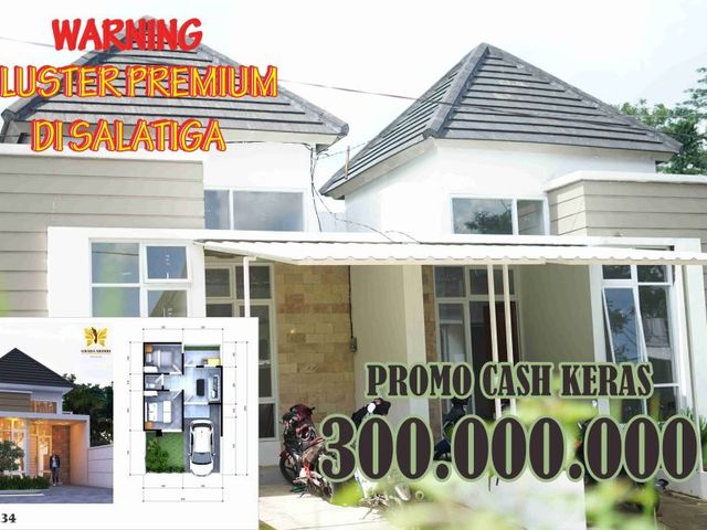 RUMAH DENGAN VIEW PEGUNUNGAN MERBABU