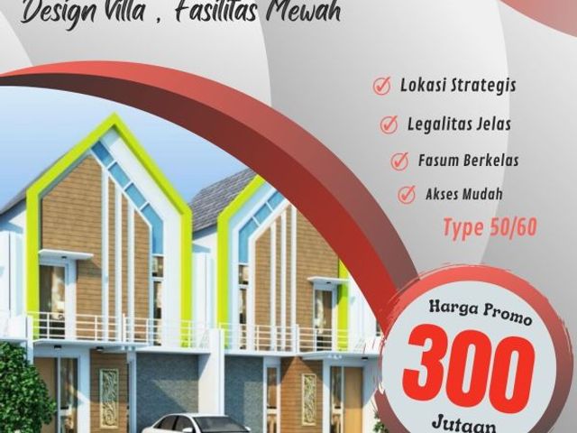 Rumah murah minimalis di D Gio Malik