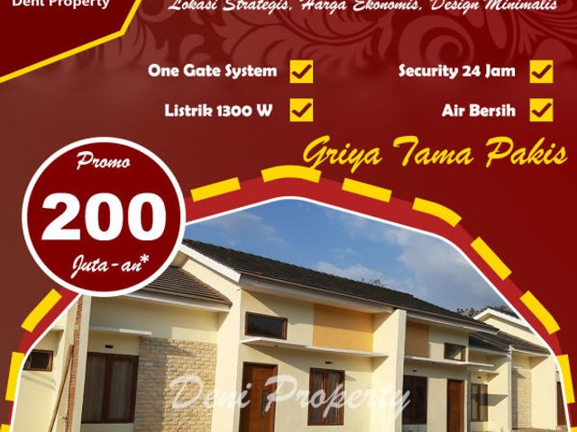 Rumah murah minimalis di Griyatama Pakisjajar