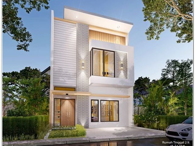 Dijual Rumah Baru Nusaloka Blok S BSD City Tangerang Lokasi Strategis Murah