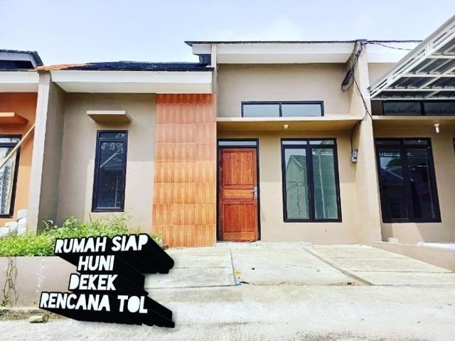 Rumah siap huni deket rencana tol tanpa dp