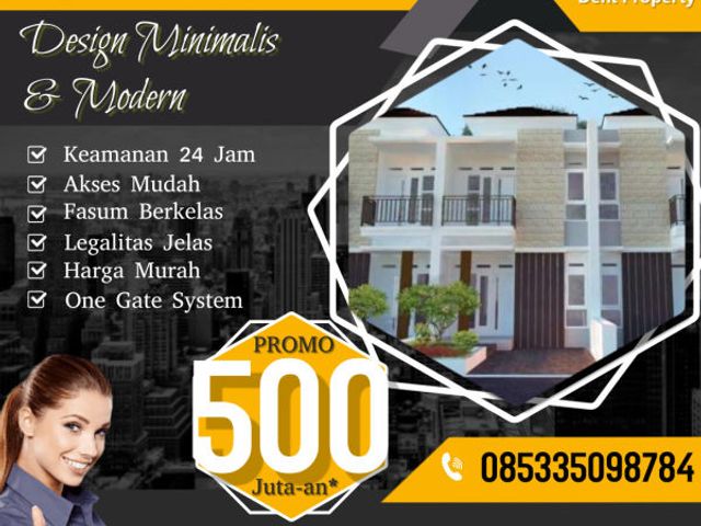 Rumah baru minimalis di Zafira Residence Dau