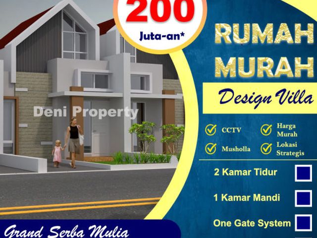 Rumah murah minimalis di Grand Serba Mulia Buring