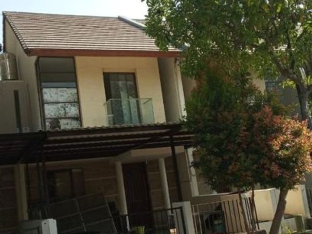Dijual Rumah Bangunan 2 Lantai Di Pantai Mentari Cluster Hampton
