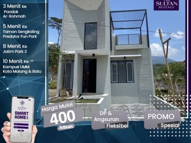 Rumah Premium lokasi strategis Nol Jalan Raya di Dau Malang