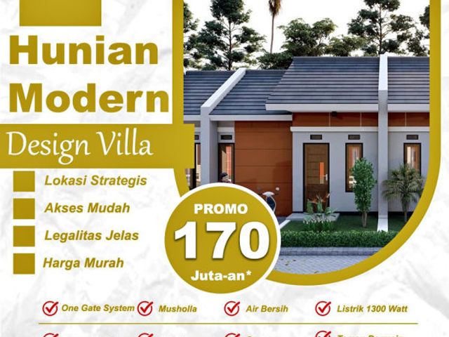 Rumah subsidi murah di kawasan karangploso angsuran 900 ribuan