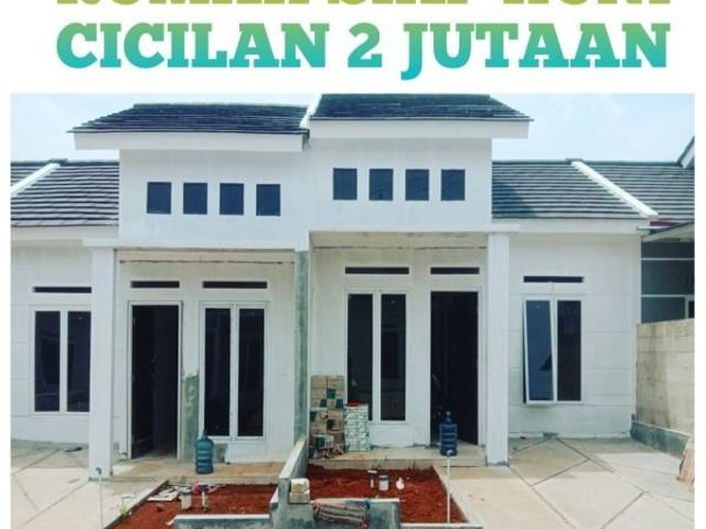 rumah impian cicilan 2 jutaan tanpa dp dan kpr