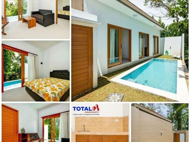 Villa minimalis Junggle & River View di By Pass Nyanyi, Tabanan.