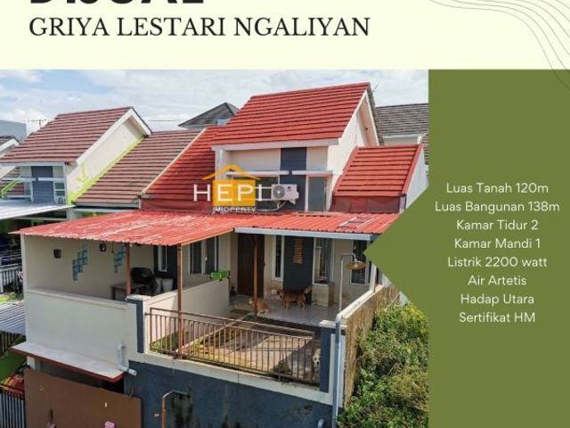 Rumah dijual di griya lestari Ngaliyan Semarang