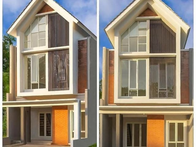 Rumah 2 Lantai Cantik Modern Di Sedayu, Bantul