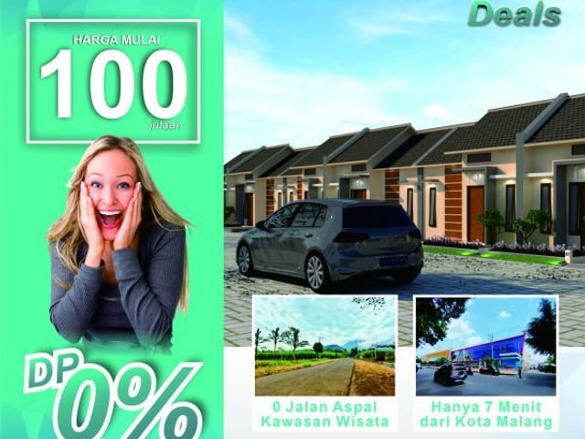 Promo Rumah Subsidi Termurah Malang Cicilan 900 Ribuan