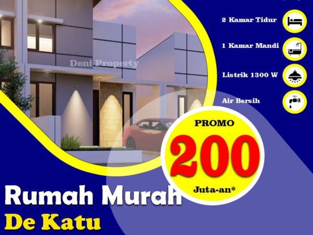 Rumah murah minimalis di De Katu Pakisaji