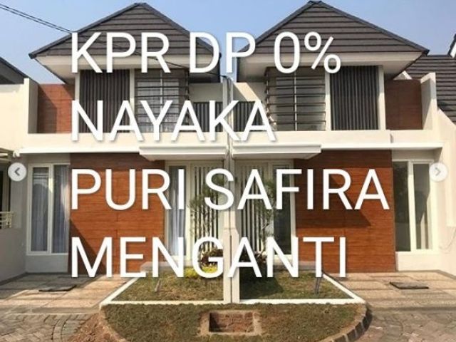 RUMAH KPR DP 0% PURI SAFIRA MENGANTI
