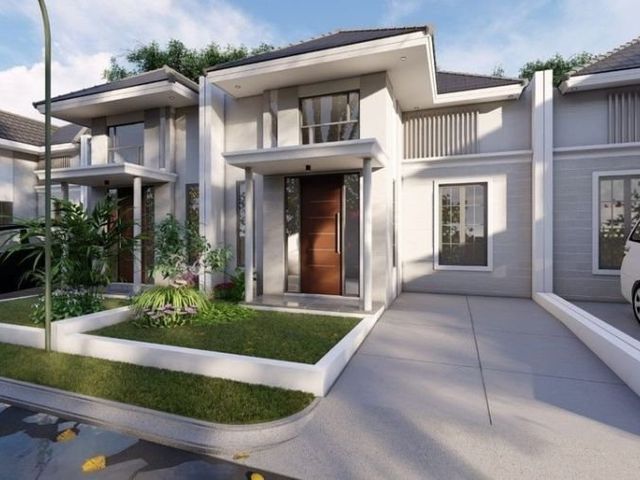 Rumah di Jember Bonus Pagar keliling, pagar depan & kanopi