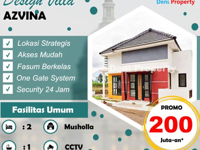 Rumah murah minimalis di Azvina Regency Gondanglegi