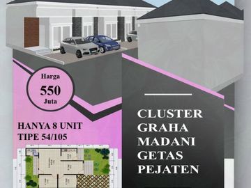 Rumah Modern Dijual Lokasi Getas Pejaten Dekat Superindo Kudus