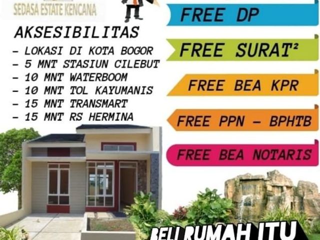 Booking fee 3 juta cash back 3 juta cicilan flat