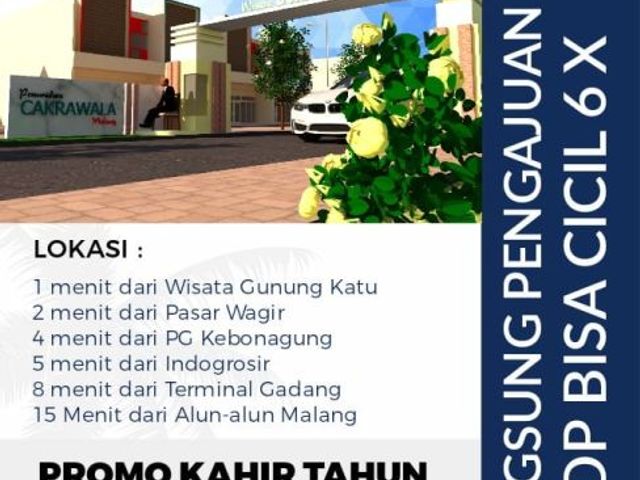 Rumah subsidi murah SSB bunga 5%