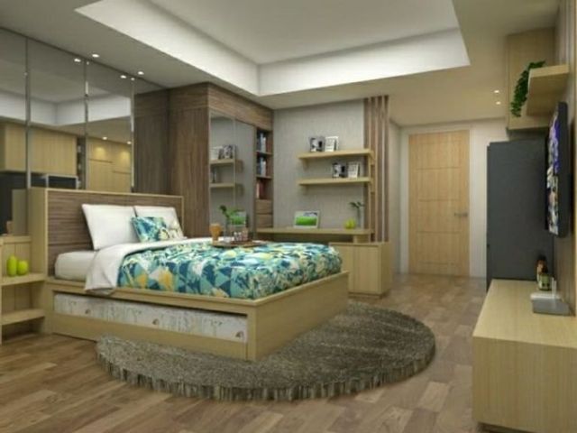 Apt. Grand Sungkono Lagoon Unit Masih Baru Gresssss, 1BR Jadi Studio