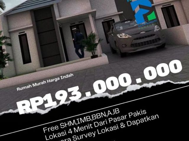 rumah hunian cluster shm harga murah