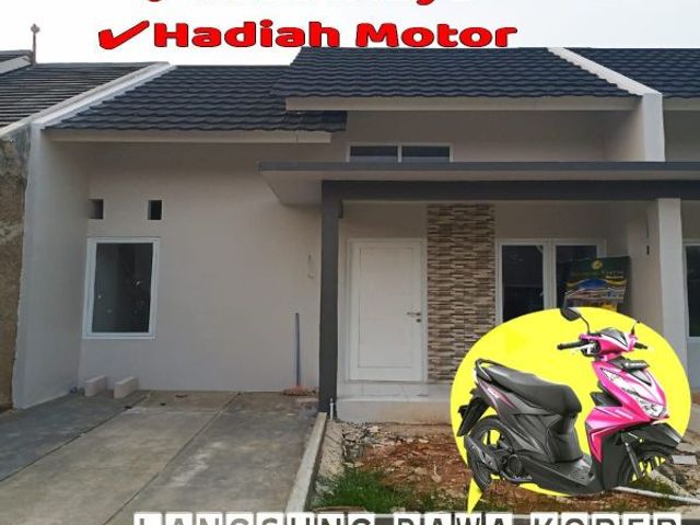 Beli Rumah Hadiah motor Cluster kartini bekasi