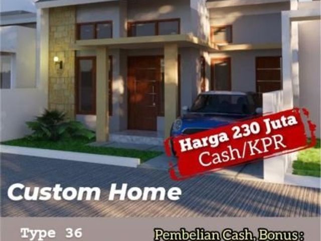 Dijual Rumah Modern Minimalis Siap Bangun Harga Murah di Kudus