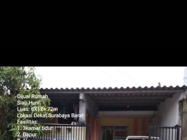 Di jual cepat rumah di perumahan daerah Pelem Watu Menganti Gresik.