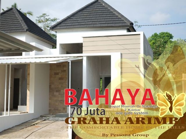 rumah di salatiga modern dan premium dekat akses jalan raya