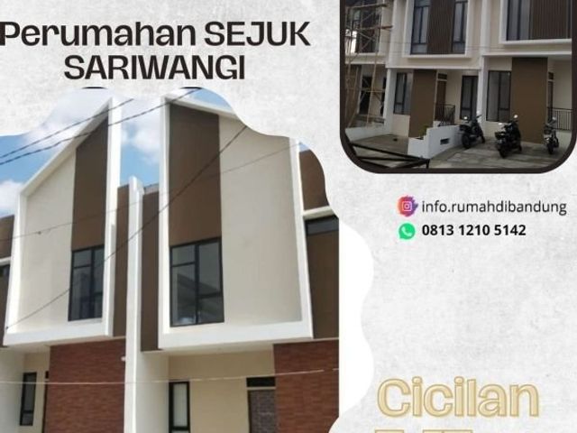 SUASANA LEMBANG Adem Dekat TOL Pasteur Strategis di Cluster Sariwangi