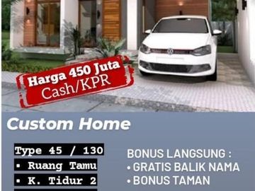 Rumah Baru Dijual SHM Modern Desain di Kudus