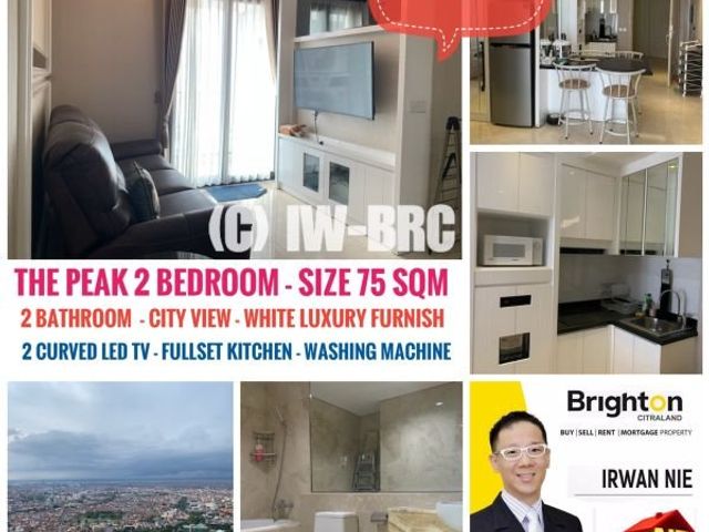 apartemen the peak tunjungan plaza cbd surabaya pusat