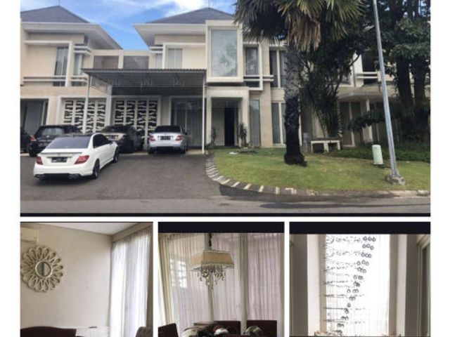 Rumah premium di jalan raya boulevard di Palm Beach pakuwon city sby