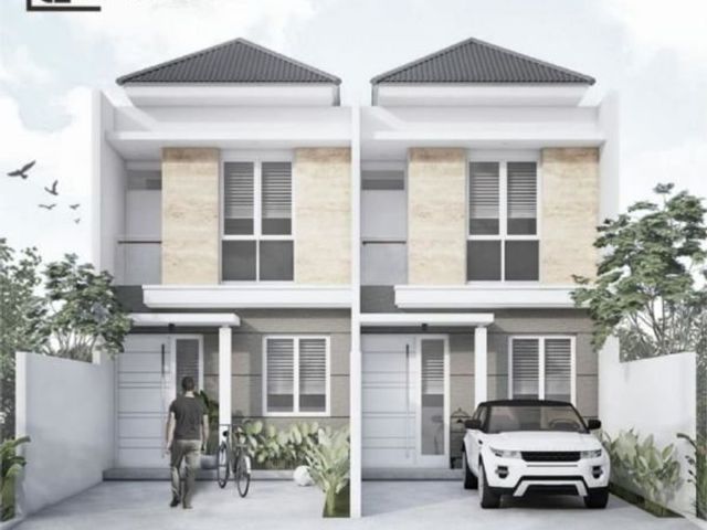 Rumah di Lebak Indah Utara, Hadap Barat, Row 3,5 mbl