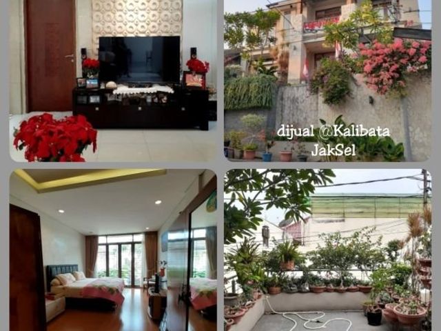 Rumah cantik kalibata,3 lantai,harga 8.5M