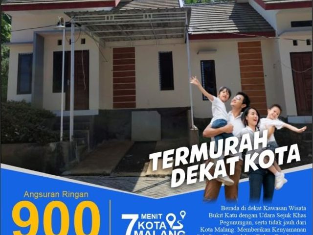 PERUMAHAN KOTA MALANG BERSUBSIDI