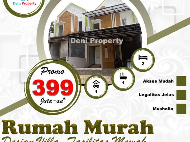 Rumah Townhouse di Kedungkandang Malang