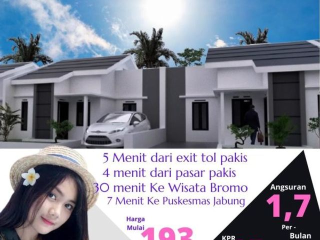 Rumah murah shm dekat kota malang