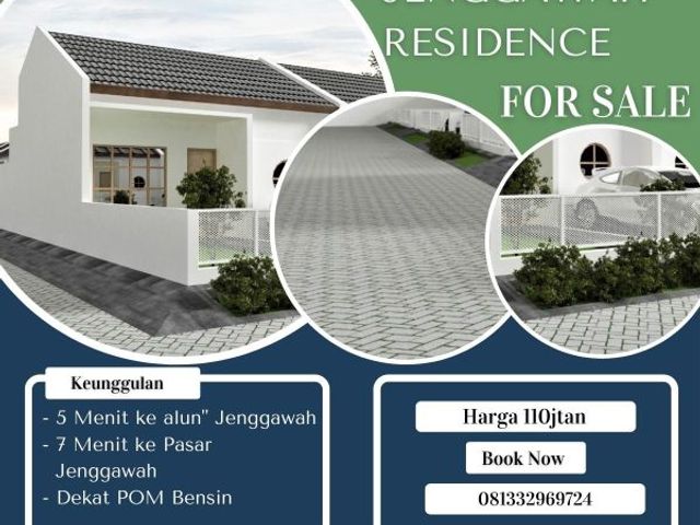 TIPE 36 HARGA 110JTAAN PERUM DEKAT MASJID PONDOK LALANG