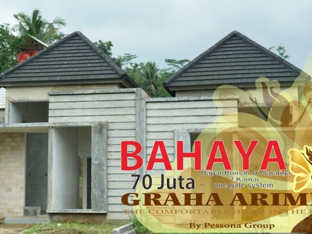 rumah salatiga modern dan premium untuk milenial pasangan muda