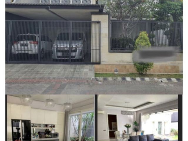 Rumah mewah elegan di dharmahusada surabaya